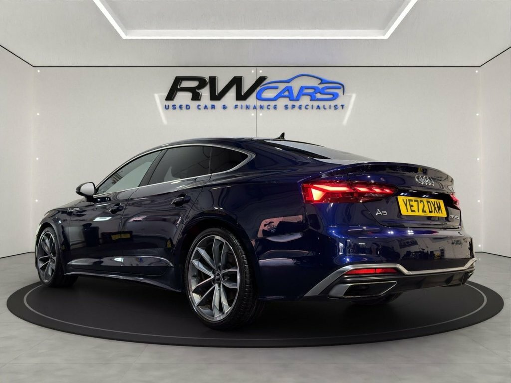 Audi A5 2L S Line Blue #3