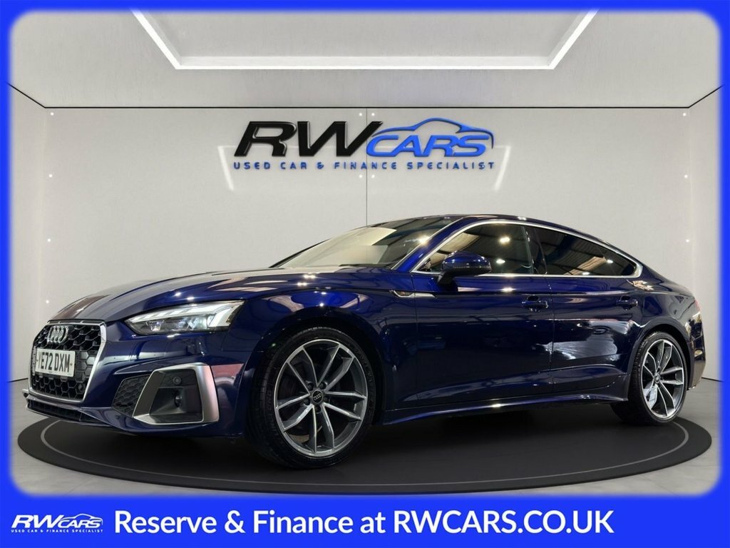 Audi A5 2L S Line Blue