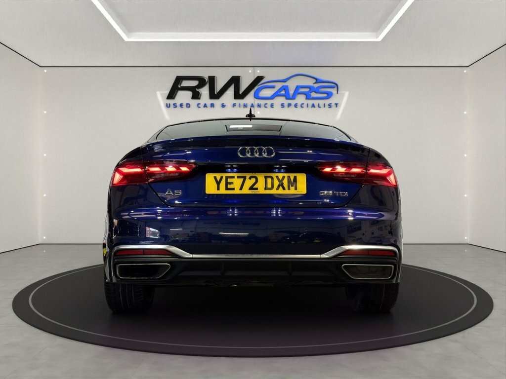 Audi A5 2L S Line Blue #4