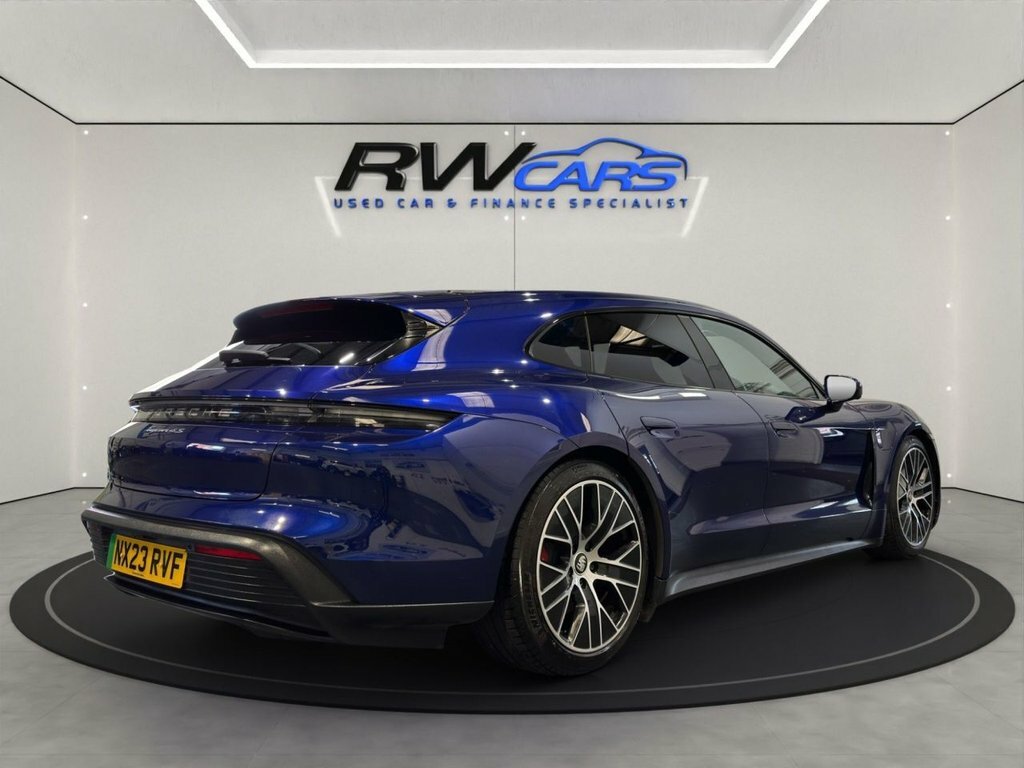Porsche Taycan Estate Blue #4