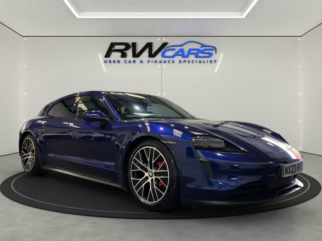 Porsche Taycan Estate Blue #6