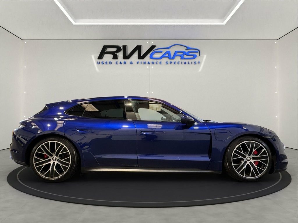 Porsche Taycan Estate Blue #5