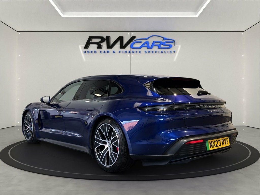 Porsche Taycan Estate Blue #2