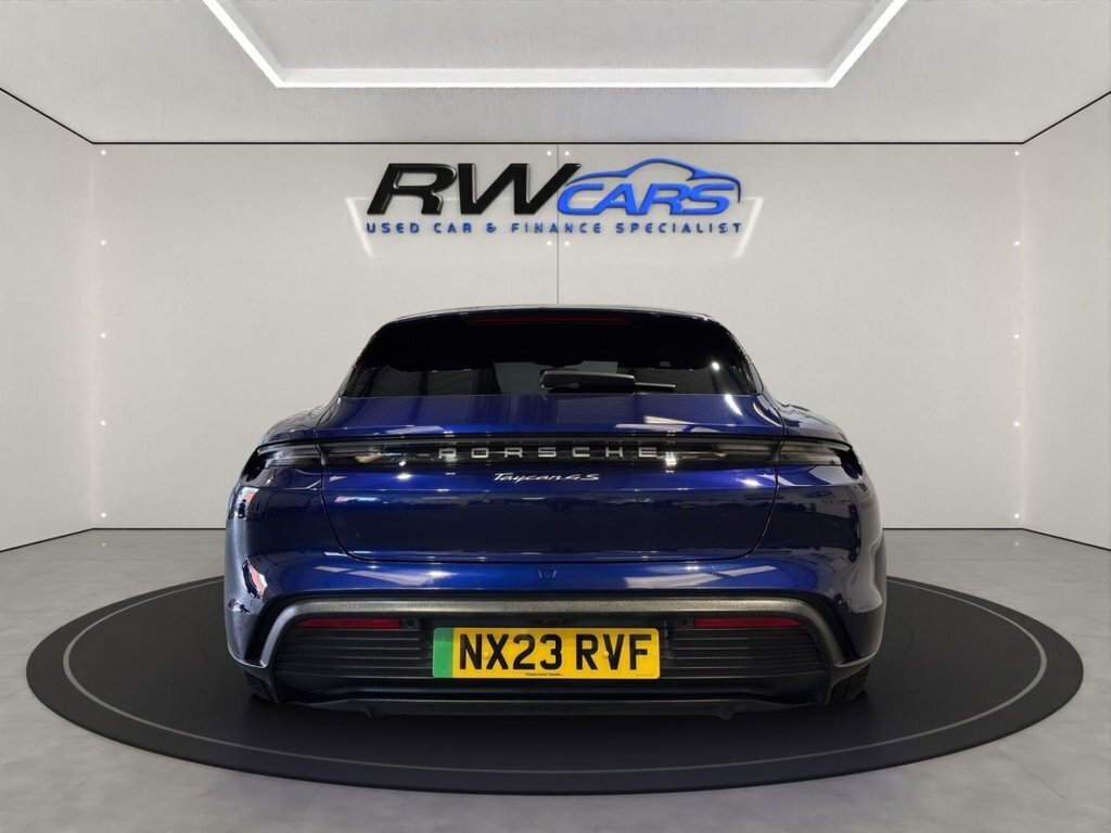Porsche Taycan Estate Blue #3