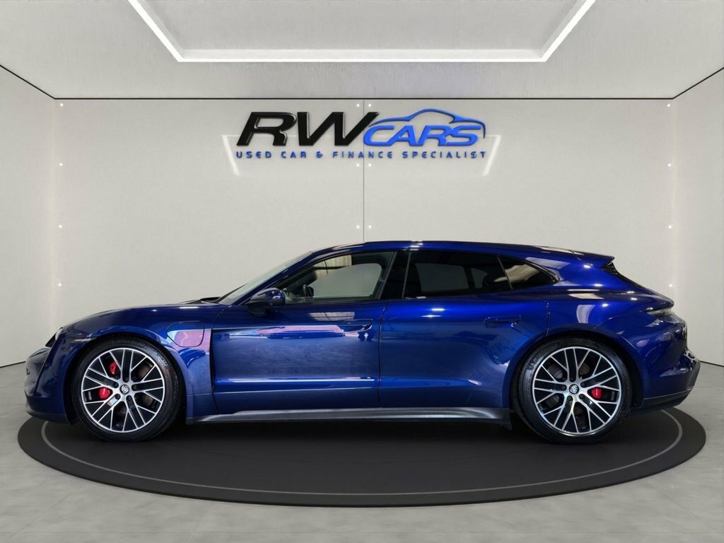 Porsche Taycan Estate Blue