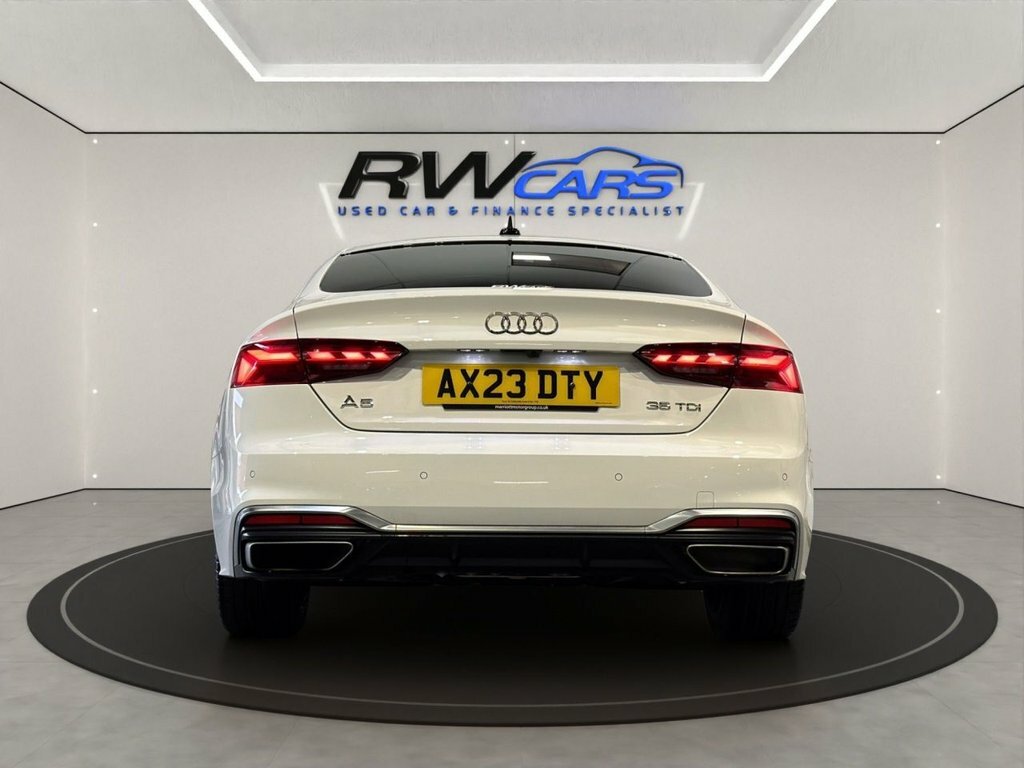 Audi A5 2L S Line White #3