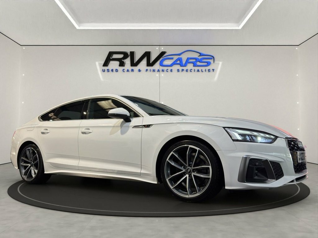 Audi A5 2L S Line White #6