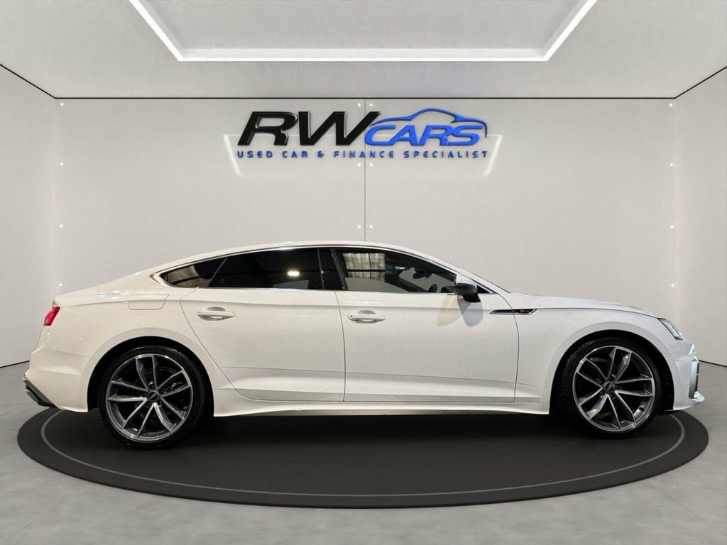Audi A5 2L S Line White #5