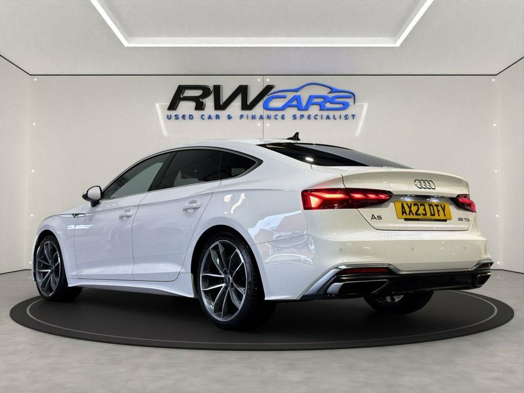 Audi A5 2L S Line White #2