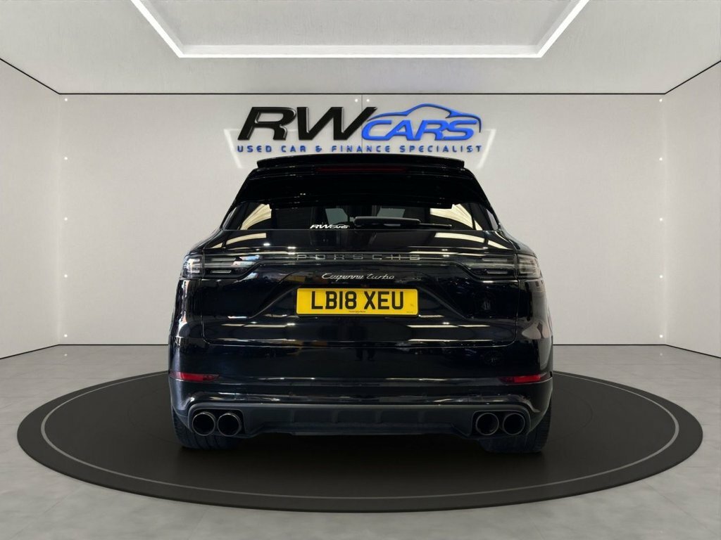 Porsche Cayenne 4L Turbo Black #3