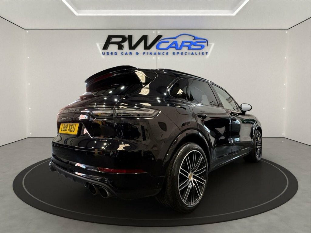 Porsche Cayenne 4L Turbo Black #4