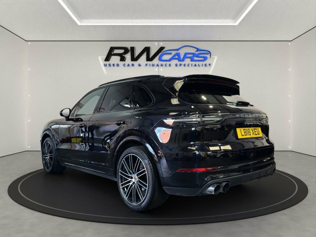Porsche Cayenne 4L Turbo Black #2
