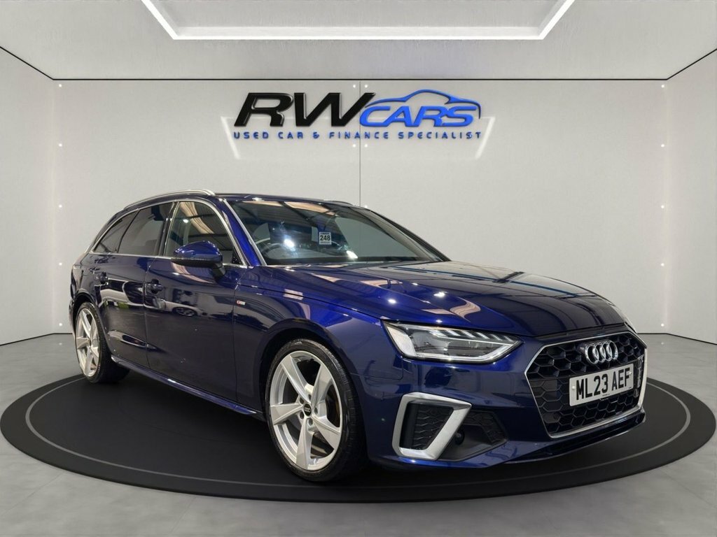 Audi A4 Avant 2L S Line Blue #5