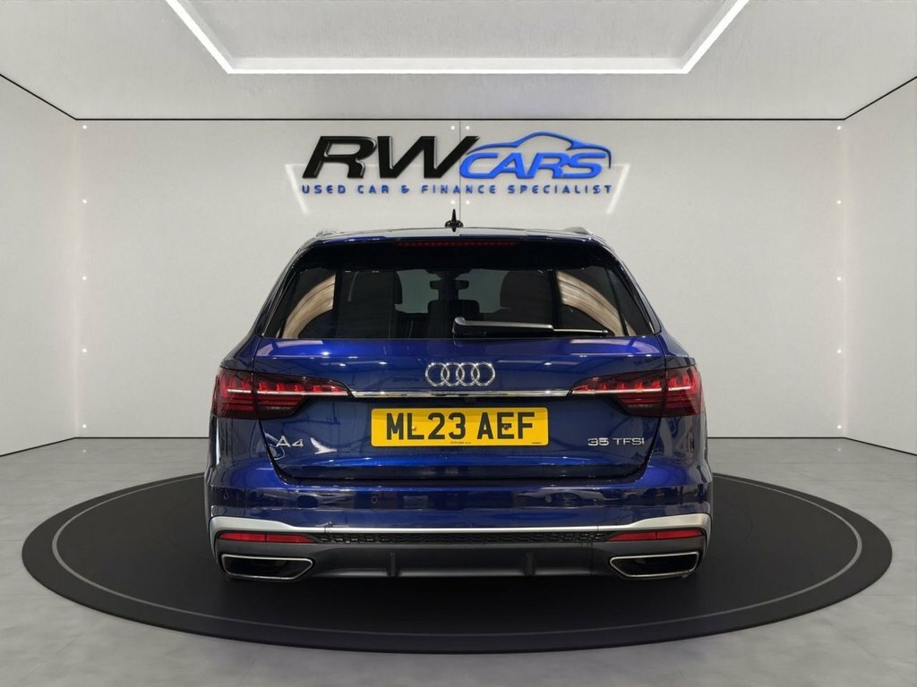 Audi A4 Avant 2L S Line Blue #2