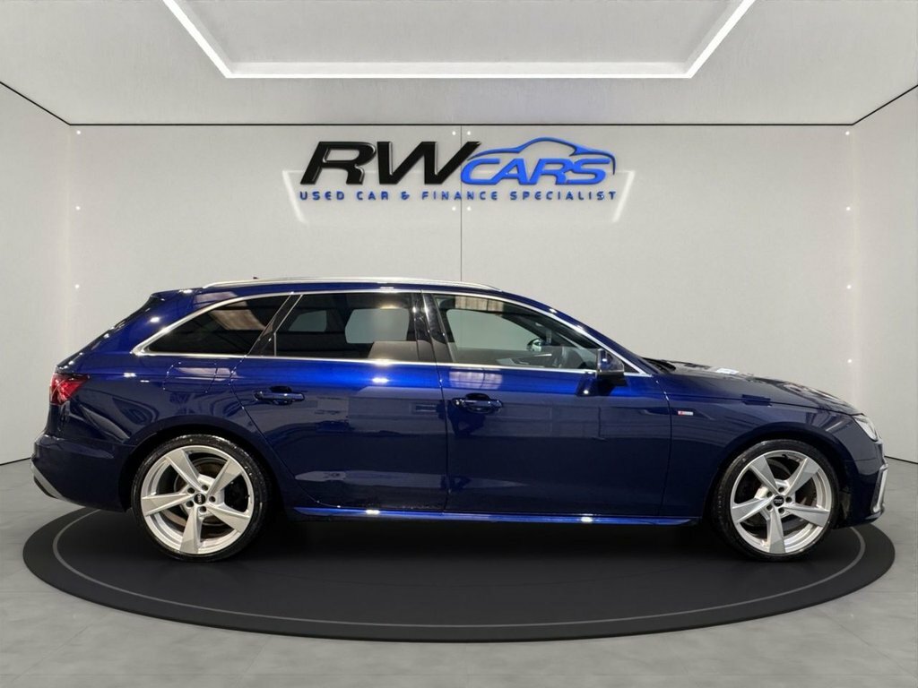 Audi A4 Avant 2L S Line Blue #4