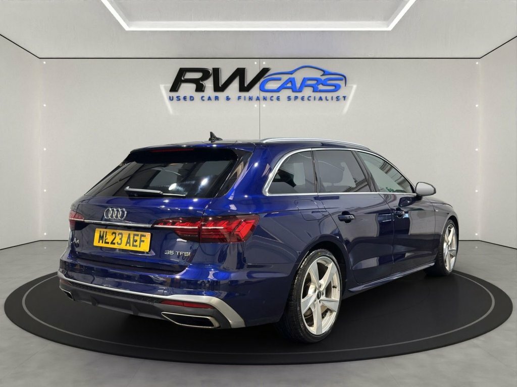 Audi A4 Avant 2L S Line Blue #3