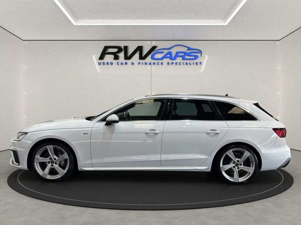Audi A4 Avant 2L S Line White