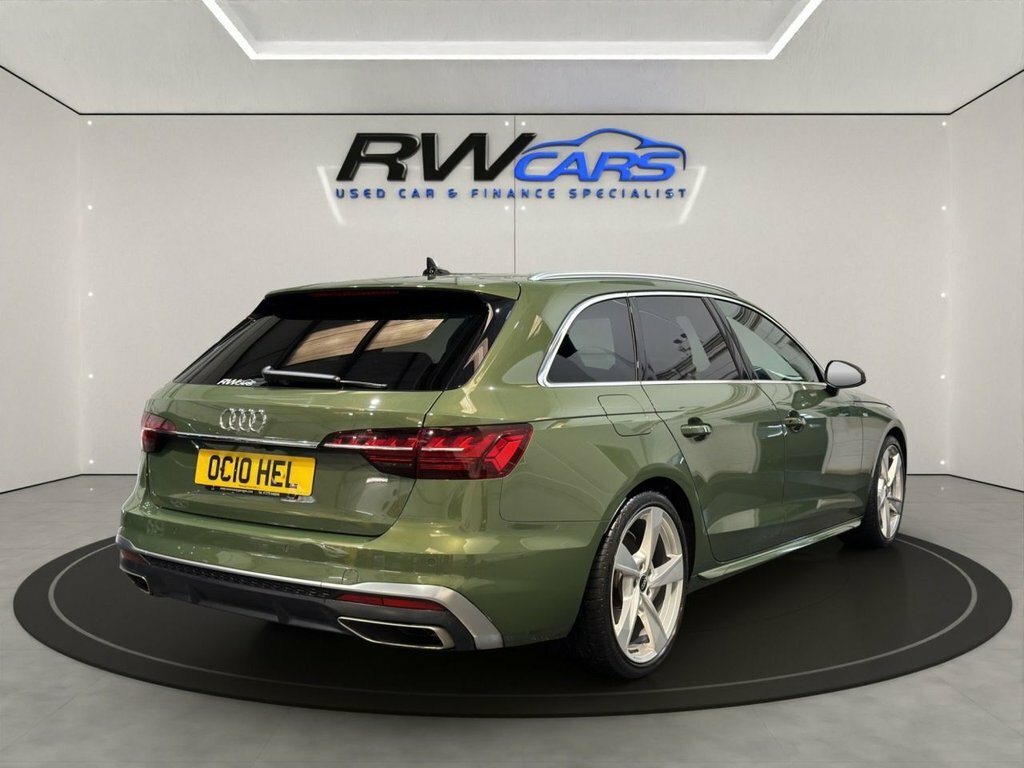 Audi A4 Avant 2L S Line Green #4