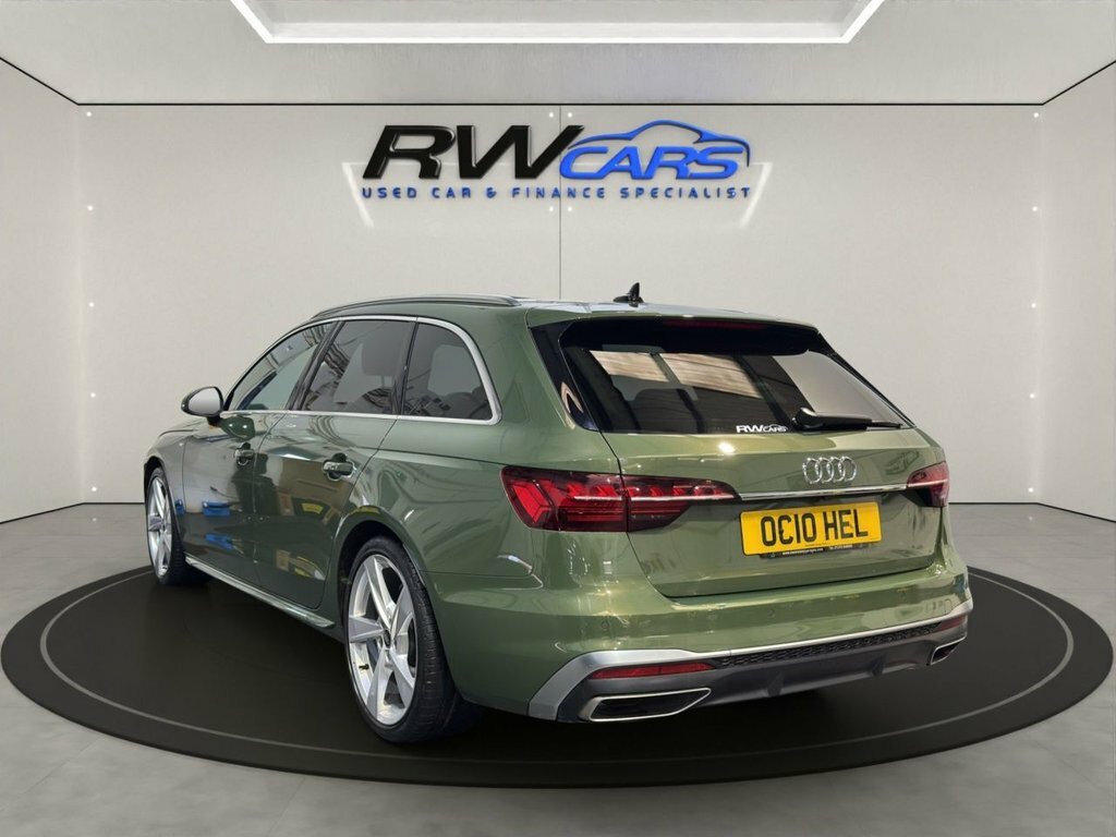 Audi A4 Avant 2L S Line Green #2