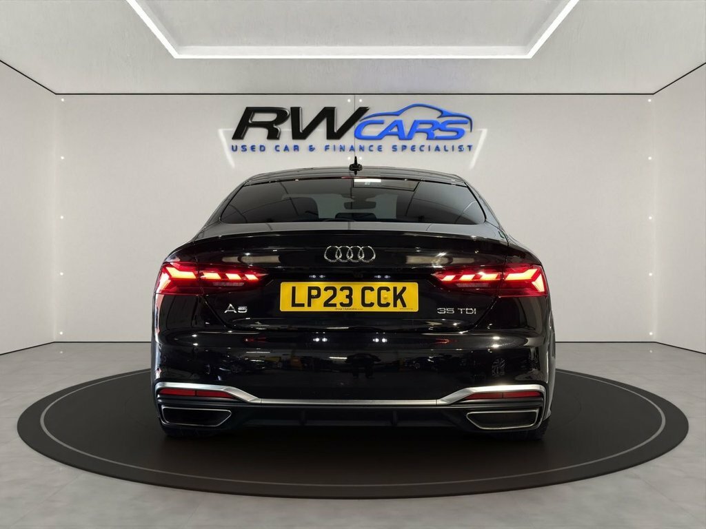 Audi A5 2L S Line Black #3