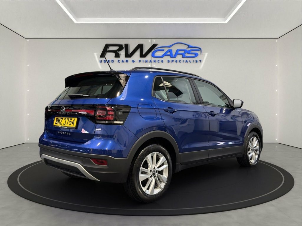 Volkswagen T-Cross 1L Se Blue #4