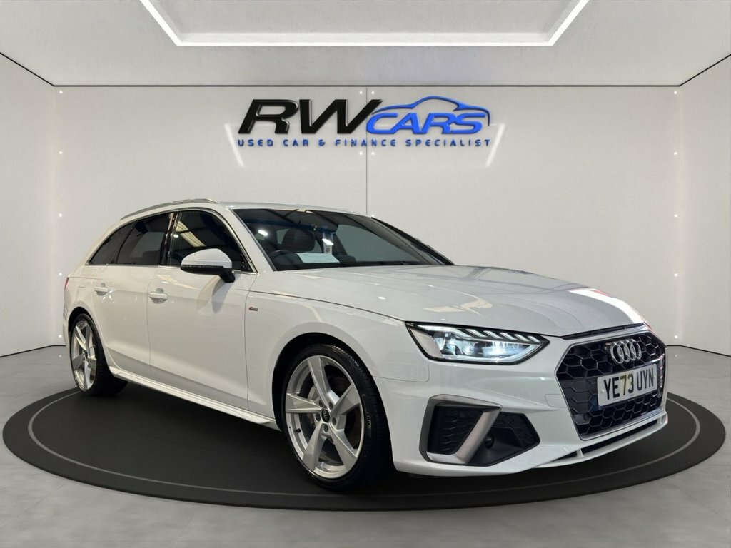 Audi A4 Avant 2L S Line White #6