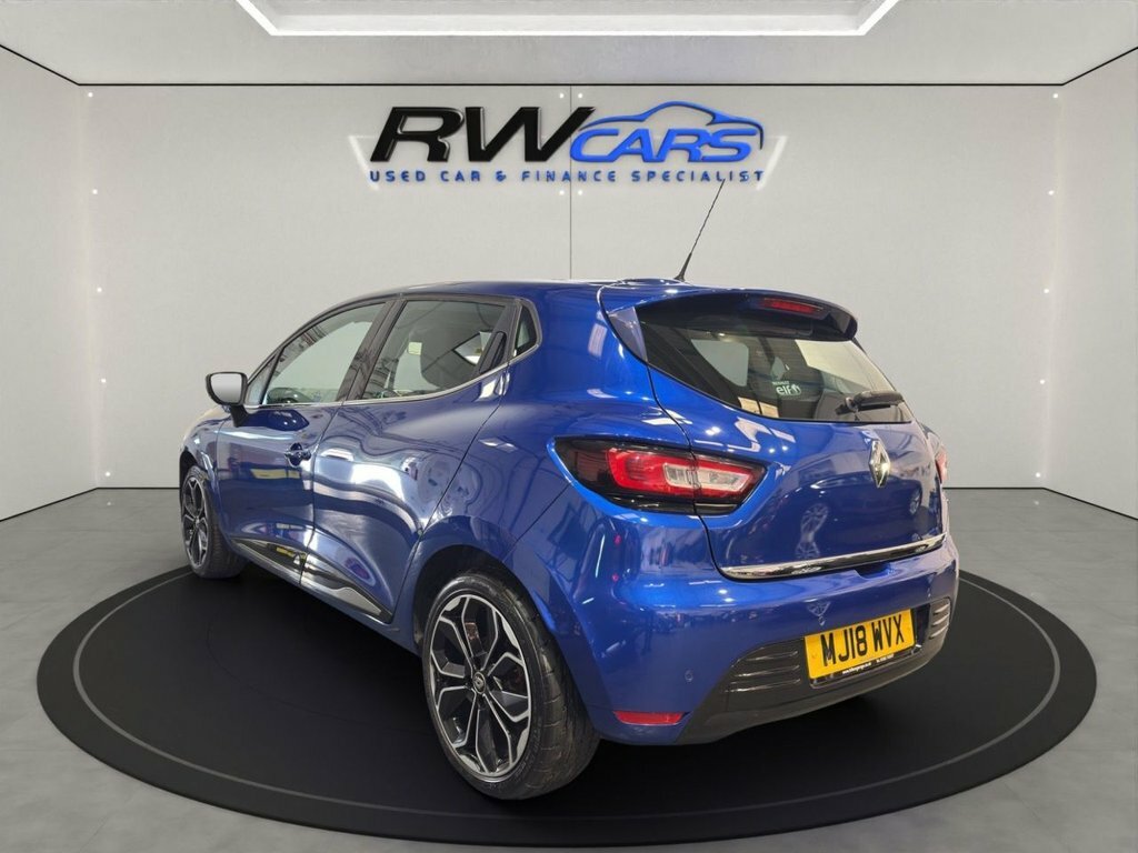 Renault Clio Hatchback MJ18WVX Blue #2