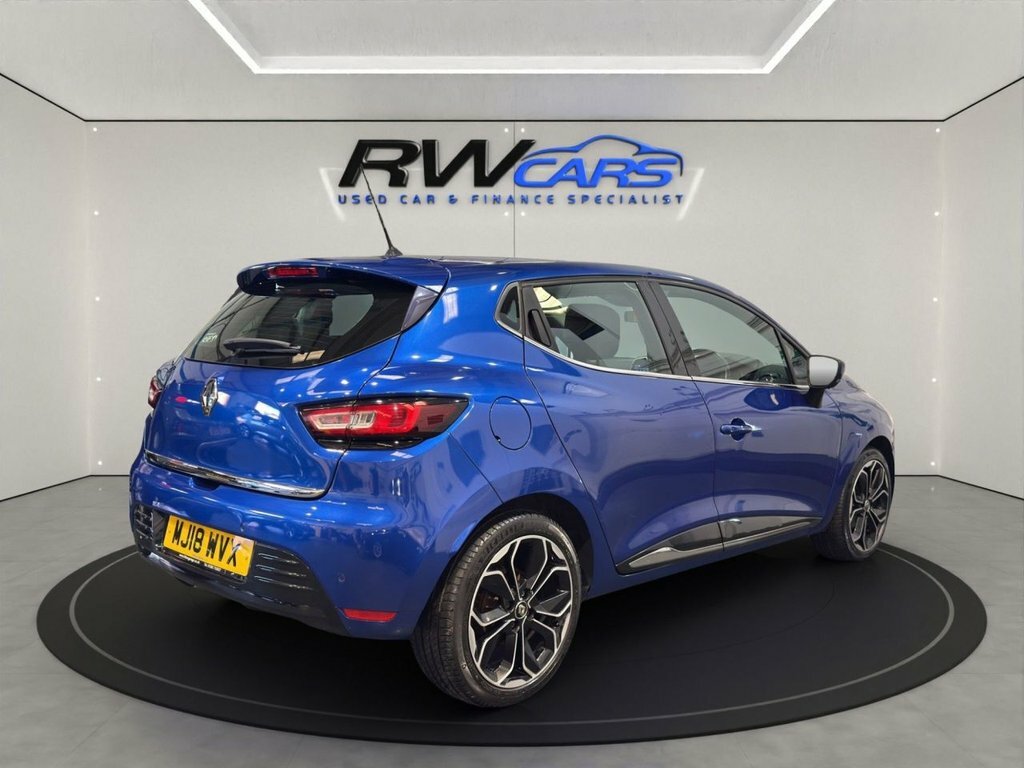 Renault Clio Hatchback MJ18WVX Blue #4