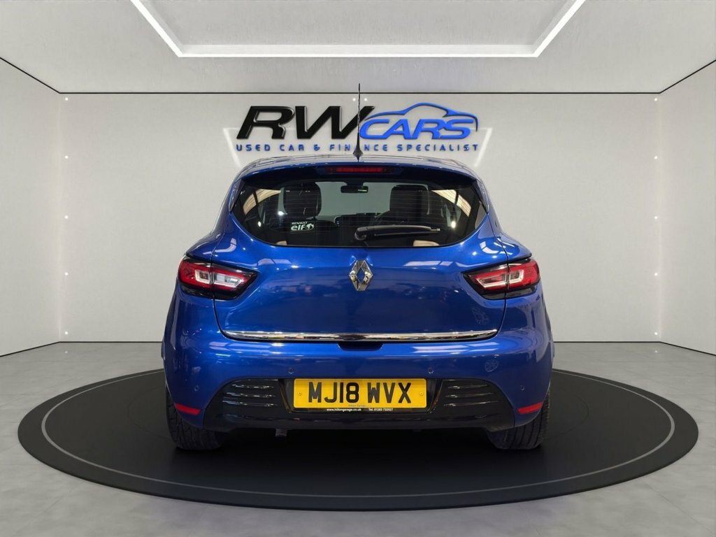 Renault Clio Hatchback MJ18WVX Blue #3