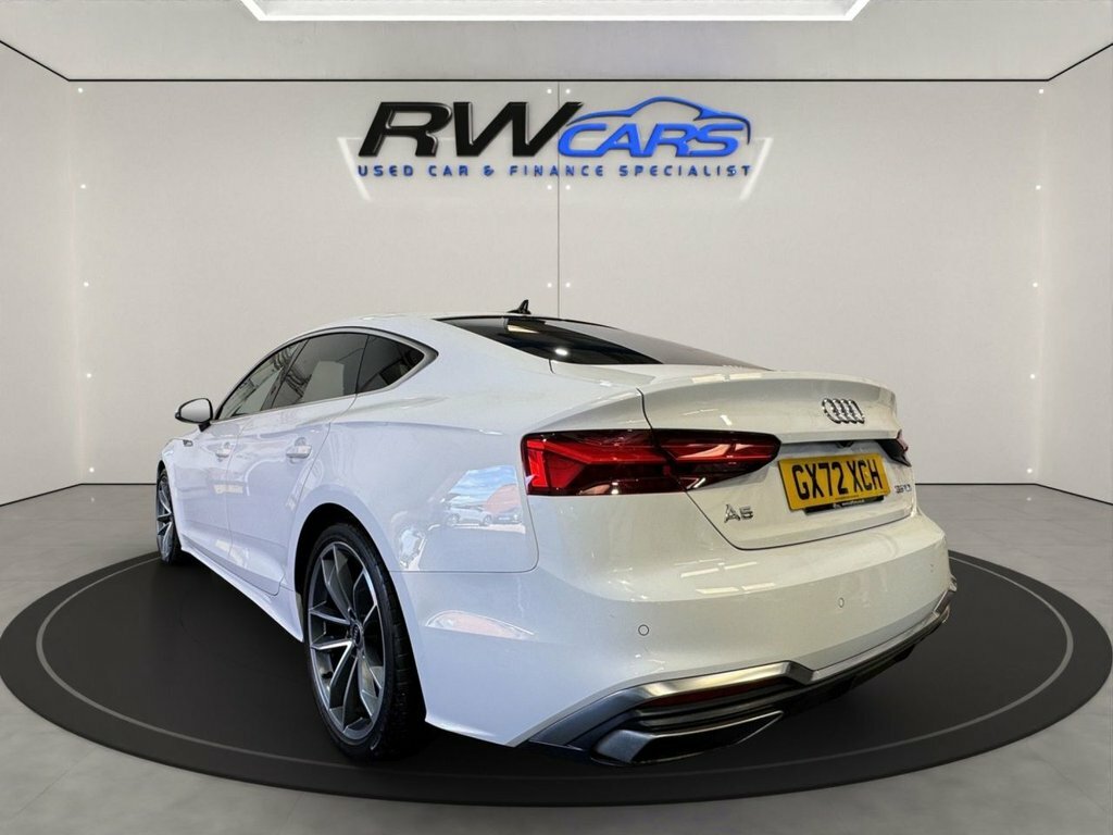 Audi A5 2L S Line White #2