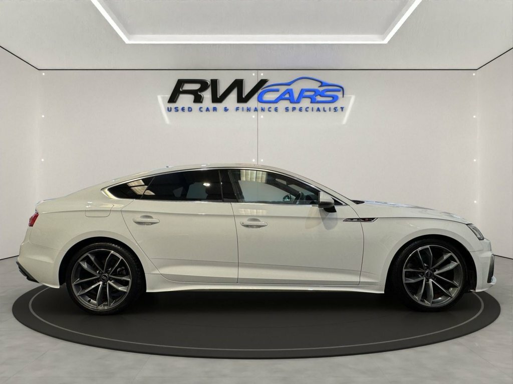 Audi A5 2L S Line White #5