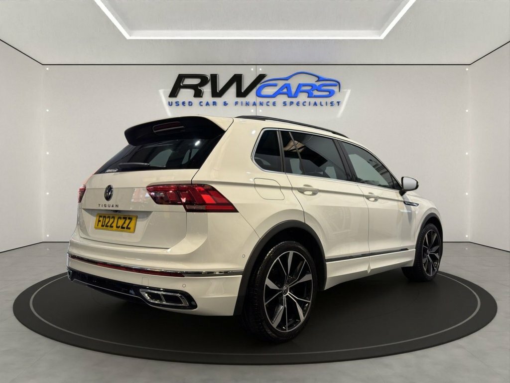 Volkswagen Tiguan 2L R-line White #5