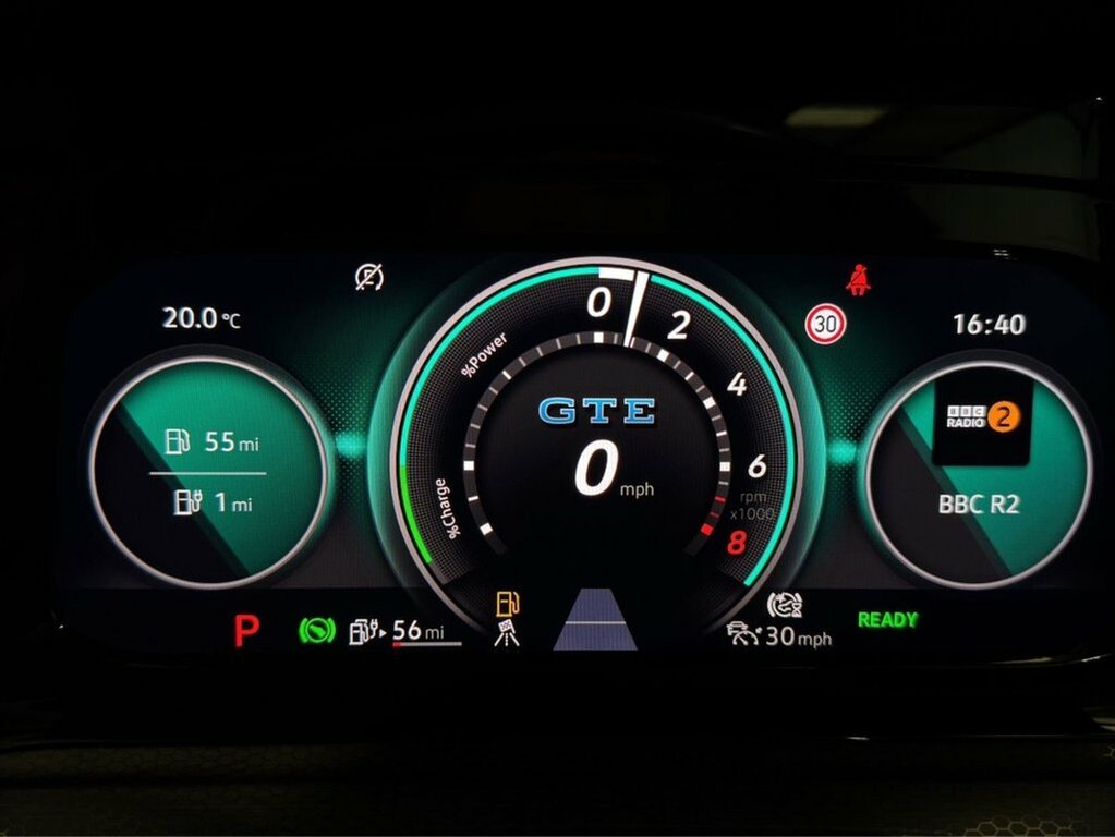 Volkswagen e-Golf Golf Gte White #7