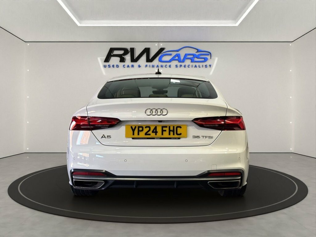 Audi A5 2L Sport White #3
