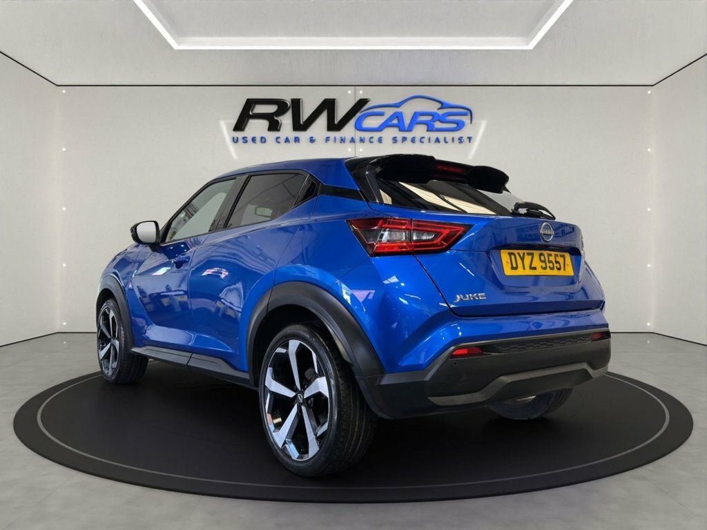 Nissan Juke 1L Tekna DYZ9557 Blue #3