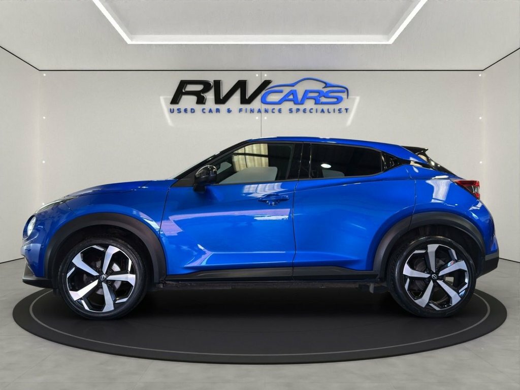 Nissan Juke 1L Tekna DYZ9557 Blue #2