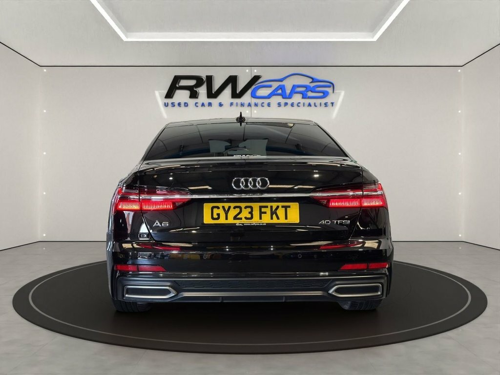 Audi A6 Saloon 2L S Line Black #2