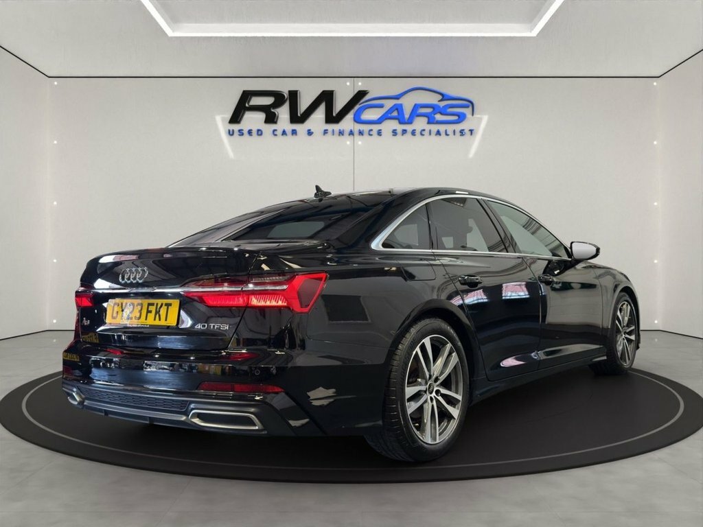 Audi A6 Saloon 2L S Line Black #3