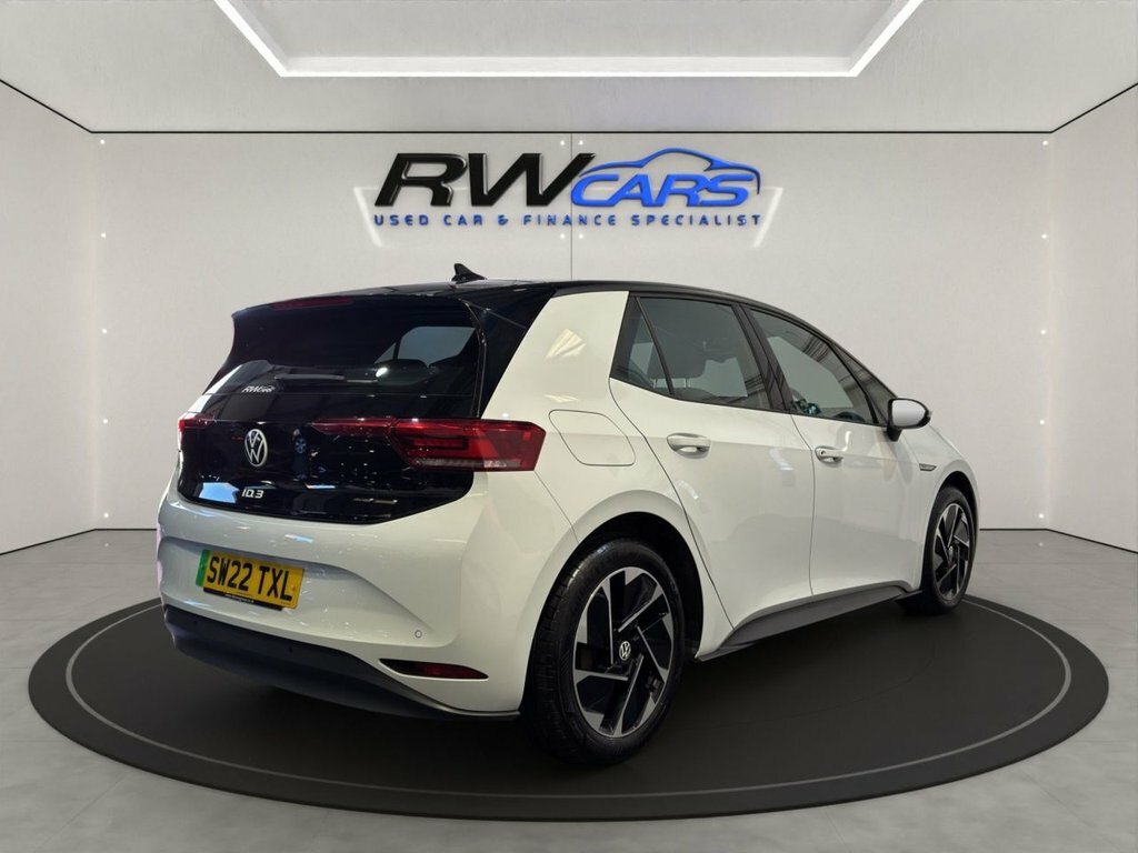 Volkswagen ID.3 Hatchback White #3