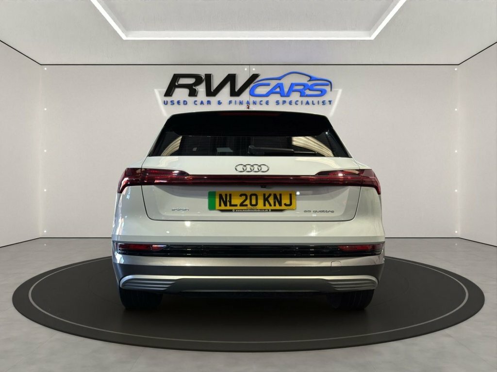 Audi E-tron Suv White #3