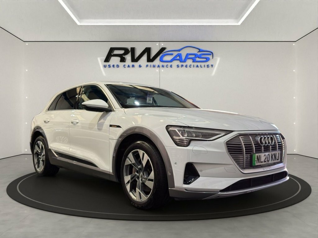 Audi E-tron Suv White #6