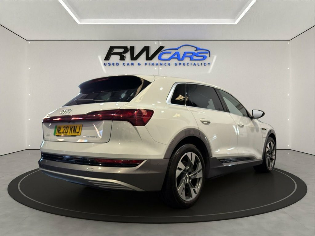 Audi E-tron Suv White #4
