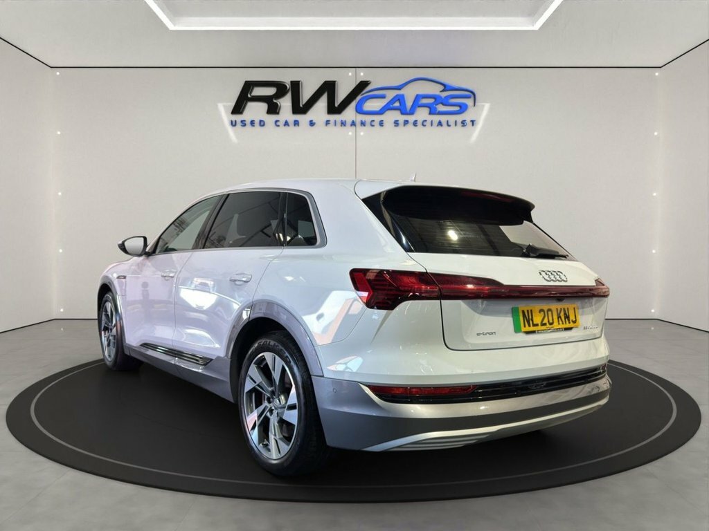 Audi E-tron Suv White #2