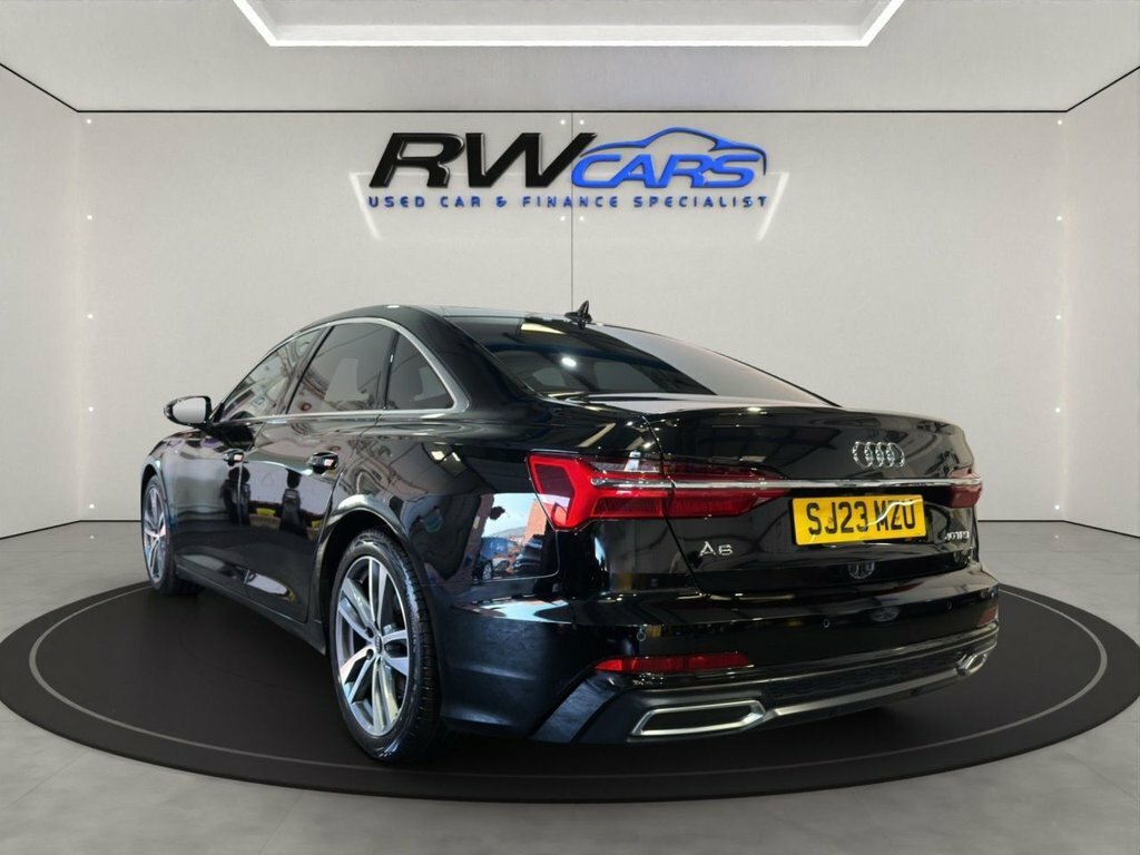 Audi A6 Saloon 2L S Line Black #2