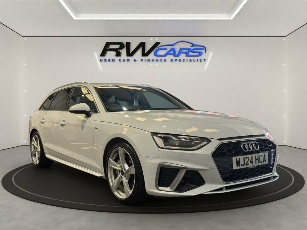 Audi A4 Avant 2L S Line White #6