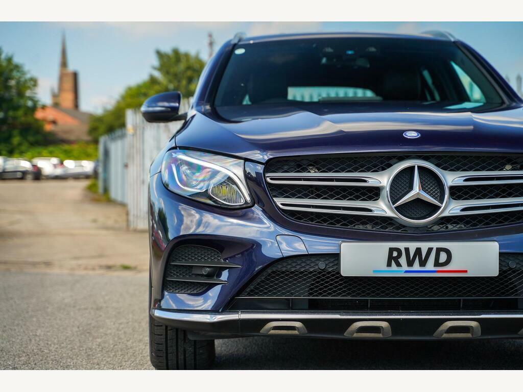 Mercedes-Benz GLC Class 2.1 Glc220d Amg Line Suv Blue #4
