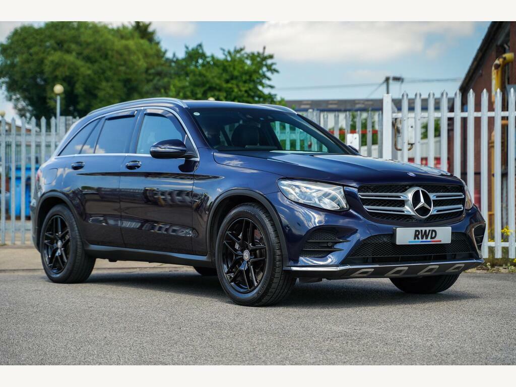 Mercedes-Benz GLC Class 2.1 Glc220d Amg Line Suv Blue #3
