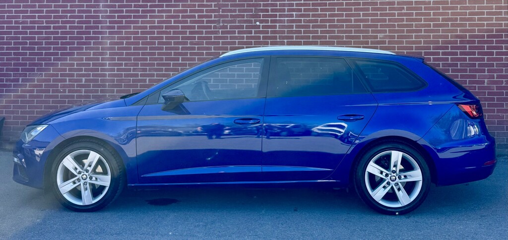 Seat Leon 1.4 Ecotsi Fr Technology DK67XML Blue #5