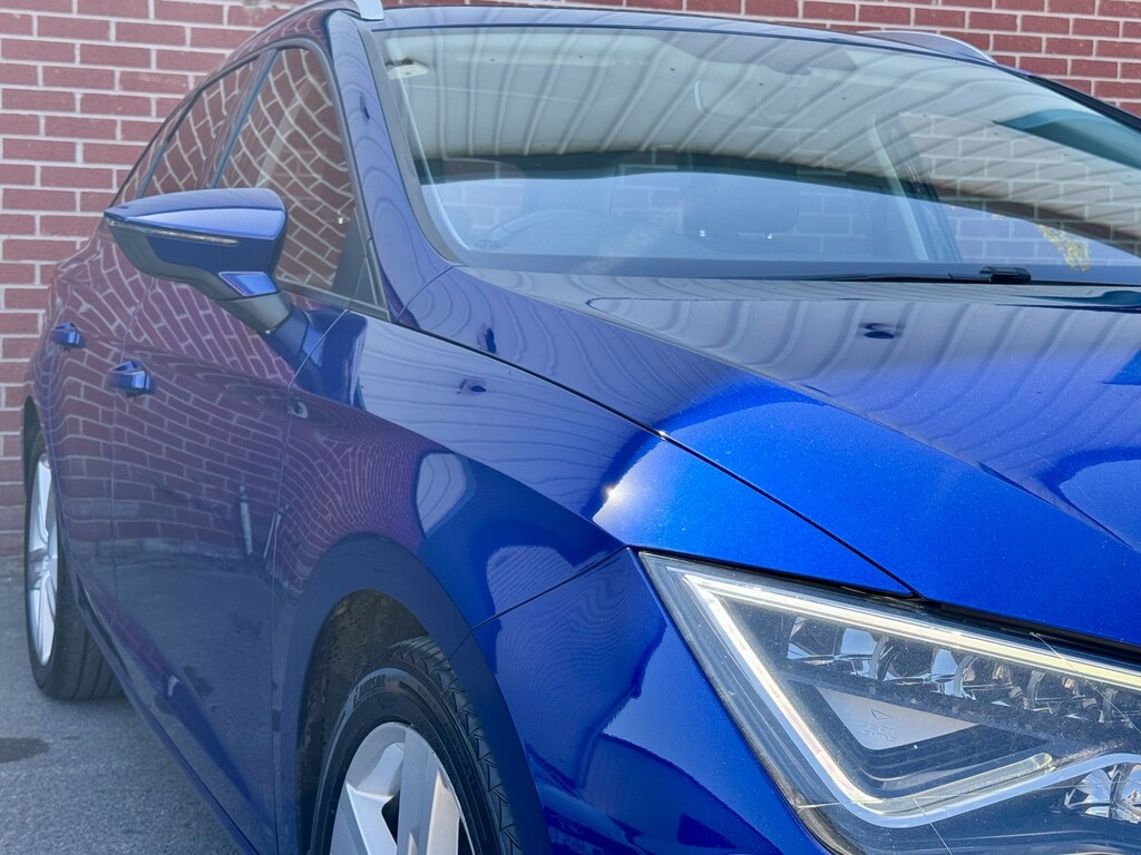 Seat Leon 1.4 Ecotsi Fr Technology DK67XML Blue #4