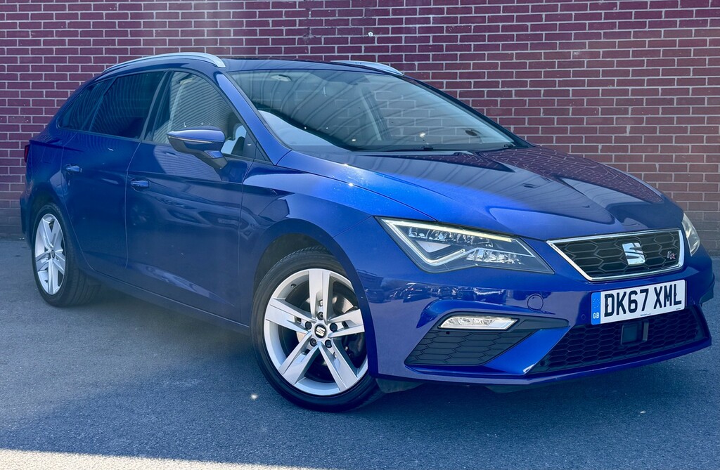 Seat Leon 1.4 Ecotsi Fr Technology DK67XML Blue #3